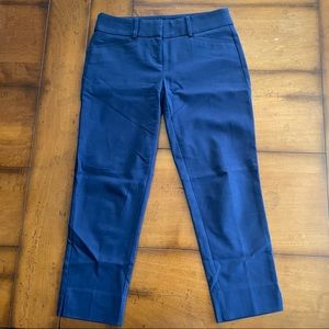 LOFT Riviera Pants, Marisa Fit, size 0P, navy blue